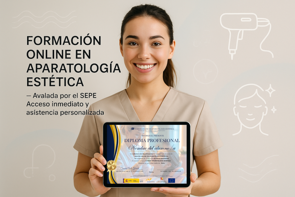 CURSOS ONLINE DE APARATOLOGÍA ESTÉTICA 