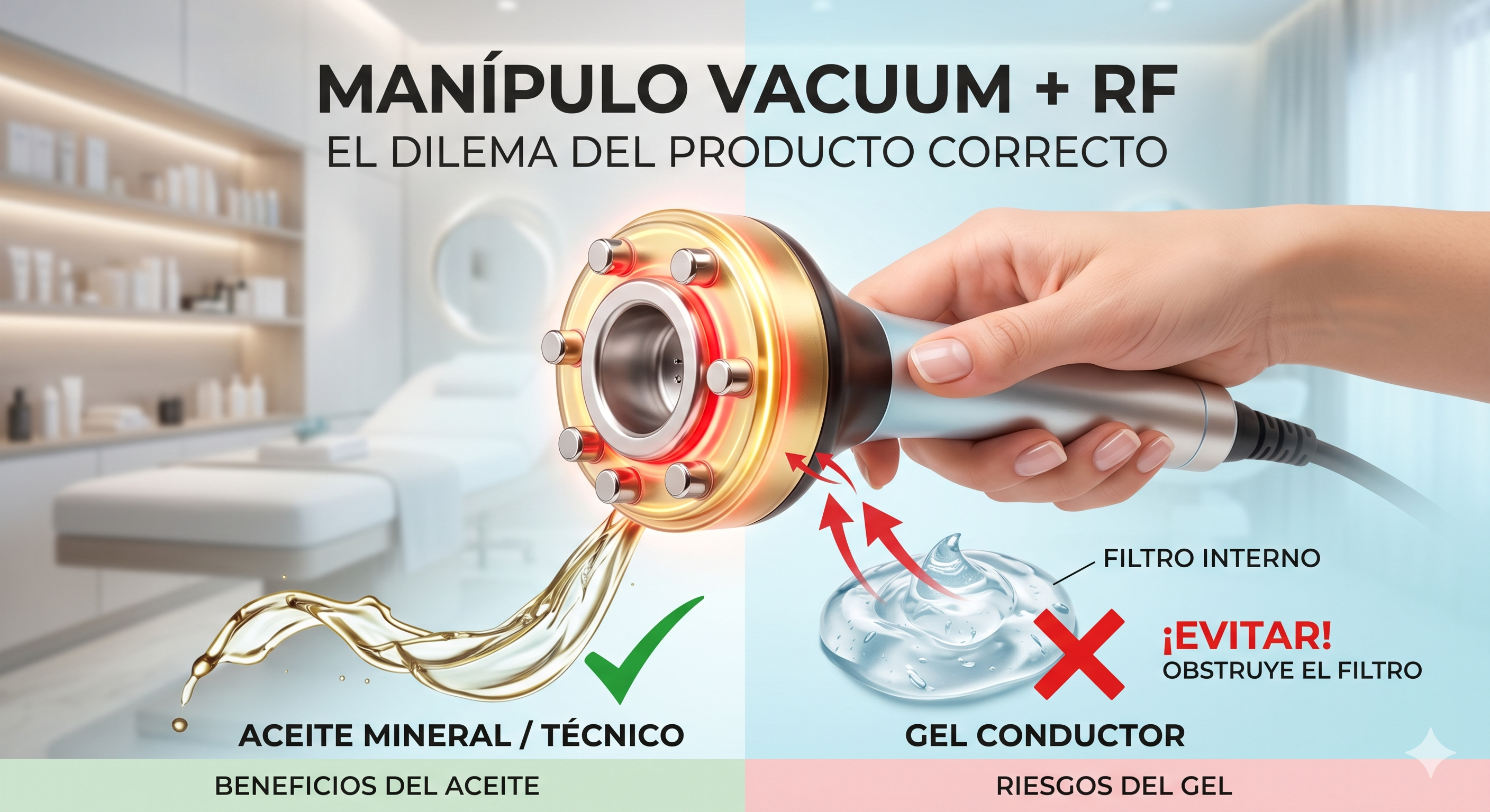 El Dilema del Cabezal Vacuum + RF