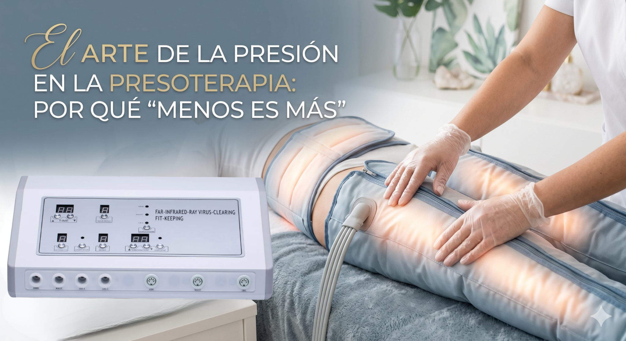 El Arte de la Presión: Por qué en Presoterapia "Menos es Más"