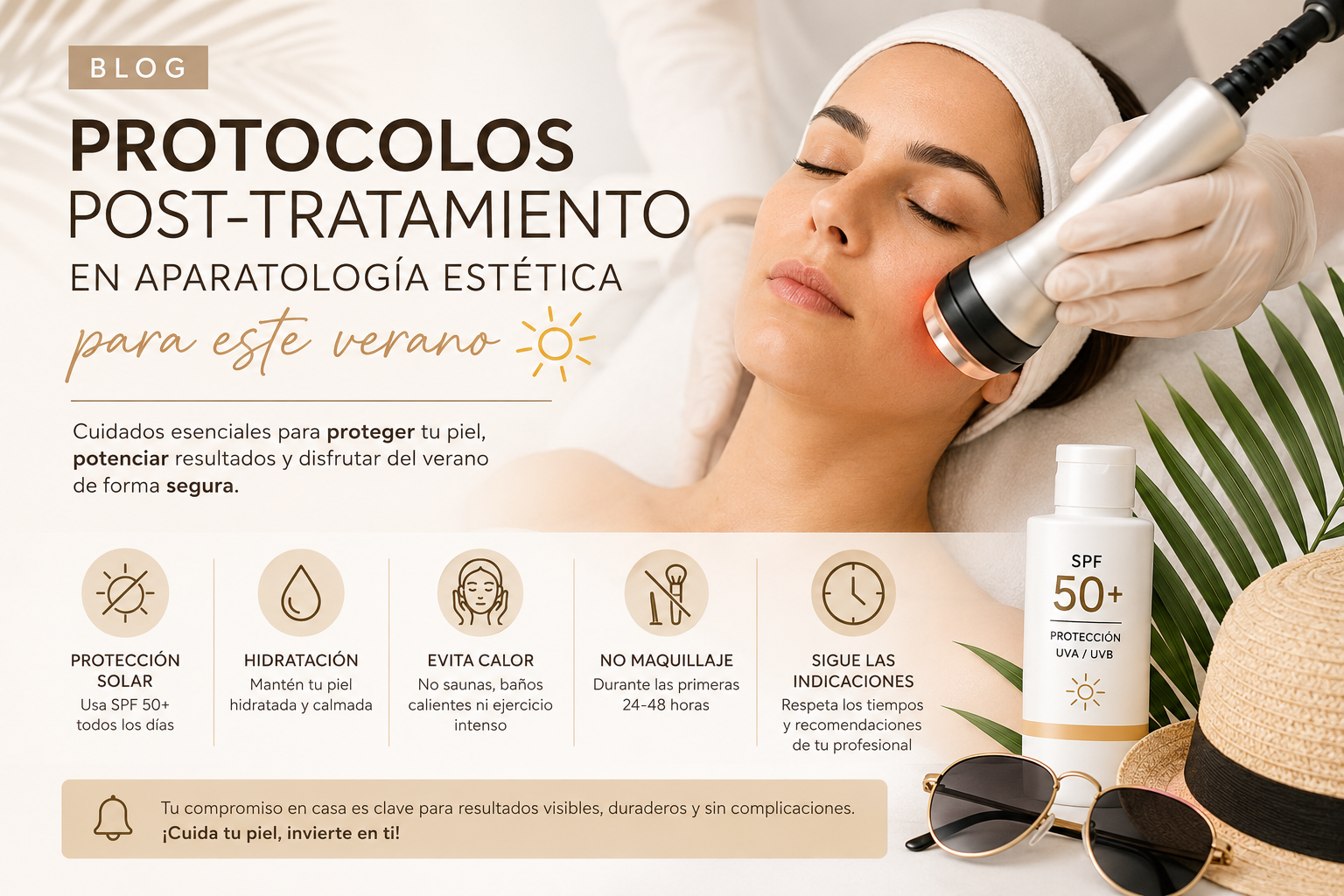 🌞 Protocolos post-tratamiento