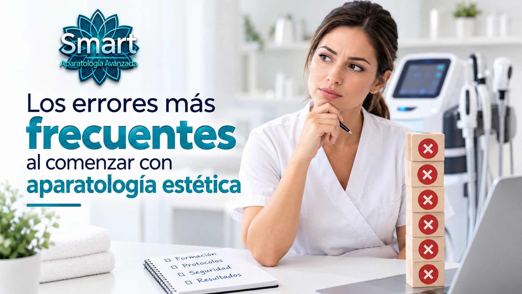 Los errores más frecuentes al comenzar con aparatología estética