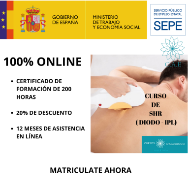 Curso online de formación con descuento, 200 horas y asistencia por 12 meses.