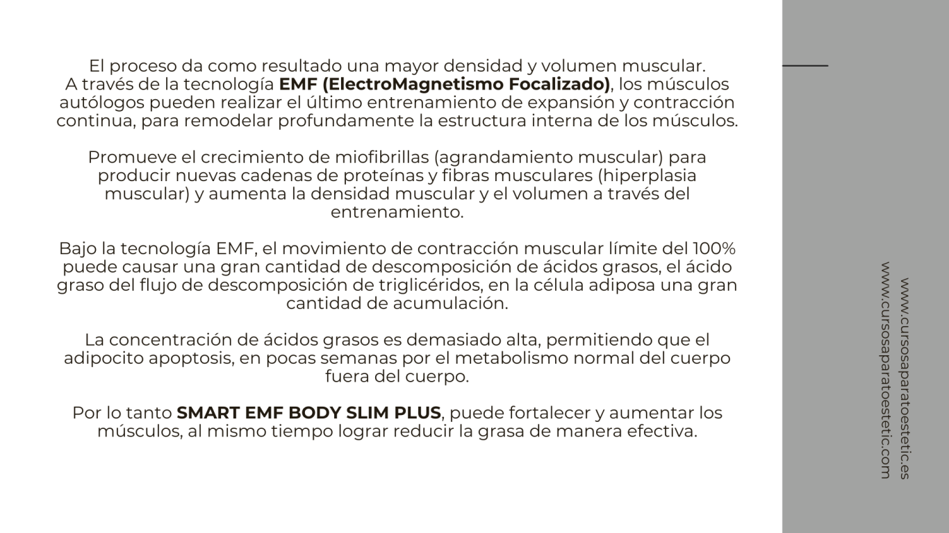 Reducción de grasa y tratamiento corporal estético.