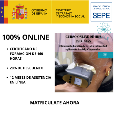 Certificación online de 160 horas en formación con 20% de descuento y 12 meses de asistencia.
